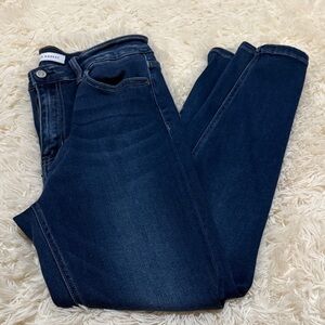Flying Monkey Dark Blue Stretch Skinny Jeans